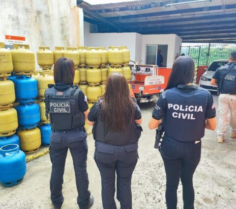 Polícia Civil autua dois estabelecimentos por venda ilegal de gás de cozinha