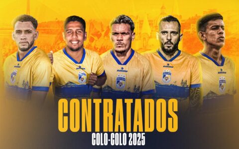 Colo-Colo apresenta reforços de peso para 2025