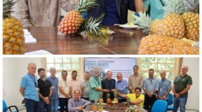 Deputado João Leão visita centro de pesquisa da Embrapa Mandioca e Fruticultura em Cruz das Almas e realiza entregas de veículos