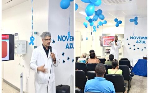 Palestra promovida pelo Hospital Regional Costa do Cacau reforça a importância para o diagnóstico precoce do câncer de próstata