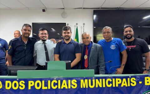 Valderico Junior reforça compromissos com a Guarda Municipal de Ilhéus