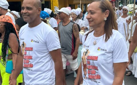 César Porto prestigia Lavagem das Escadarias da Catedral de São Sebastião e destaca valorização da cultura ilheense