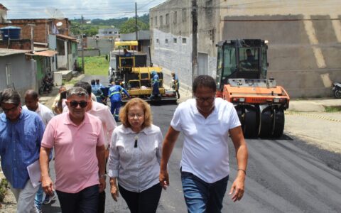 Prefeito Augusto Castro acompanha andamento de obras nos bairros Jaçanã e São Judas