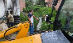 Prefeitura de Itabuna inicia a limpeza do canal do São Pedro em preventiva às chuvas