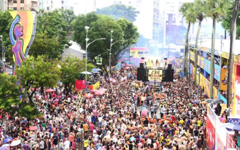 Carnaval de Salvador é oficialmente aberto no Campo Grande com grande show em homenagem aos 40 anos da Axé Music