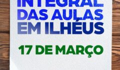 Aulas nas escolas municipais de Ilhéus retornam integralmente na próxima segunda-feira (17)