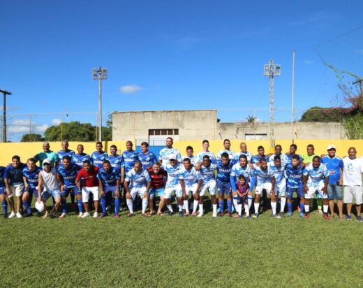 Em partida de futebol que marcou Dia Mundial da Água EMASA e EMBASA empatam em 1 a 1