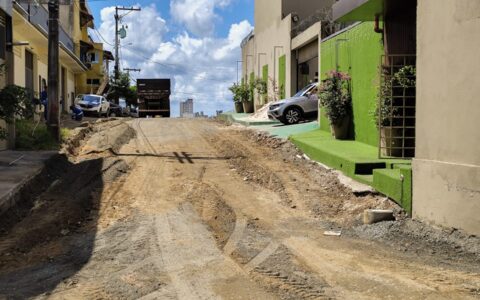 Prefeitura de Itabuna avança com obras e serviços de pavimentação em diversas localidades do município