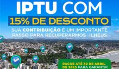 IPTU 2025: Último dia para garantir desconto de 15% no pagamento em cota única