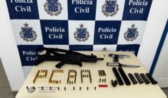 Armas são apreendidas em cumprimento de mandado no  Sul da Bahia