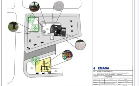 Assinatura de ordem de serviço para requalificação da Praça da EMASA é adiada*