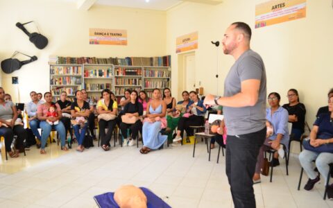 Educação de Ibicaraí promove curso de Primeiros Socorros para Profissionais de Apoio Escolar