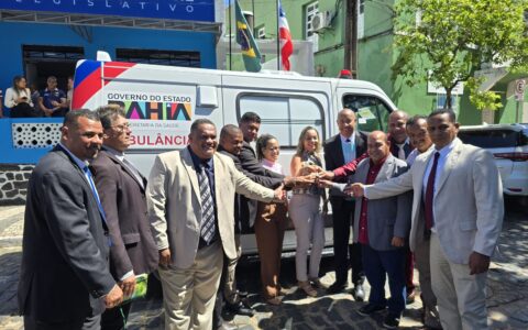 Itacaré recebe nova ambulância através de emenda do deputado Jurailton Santos e apoio do Governo do Estado
