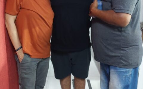 Marinho Santos visita o Barradão e dá sorte ao Vitória na virada contra o Vasco