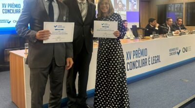 MPBA recebe menção honrosa na premiação nacional do CNJ ‘Conciliar é Legal’ 