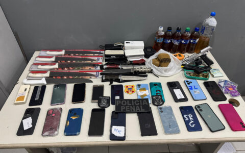 ‘Operação Sem Sinal’ prende prestador de serviço tentando entrar com material ilícito na Penitenciária Lemos Brito