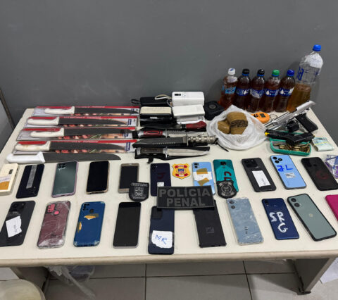 ‘Operação Sem Sinal’ prende prestador de serviço tentando entrar com material ilícito na Penitenciária Lemos Brito