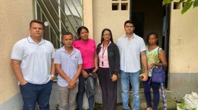 Prefeitura de Ilhéus e Caixa realizam vistoria em bloco habitacional em situação de risco