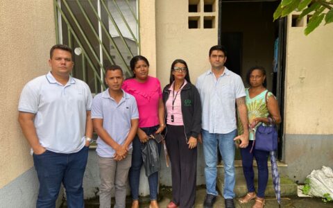Prefeitura de Ilhéus e Caixa realizam vistoria em bloco habitacional em situação de risco