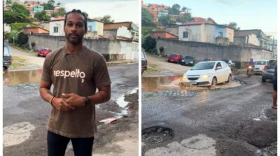 Vereador Maurício Galvão cobra providências da Prefeitura sobre situação crítica na Avenida Uberlândia, em Ilhéus