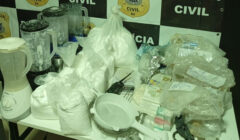 Laboratório de refino de cocaína é desarticulado  no interior da Bahia