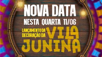 Nova data: Inauguração da decoração do Meu São João Amado será nesta quarta (11)