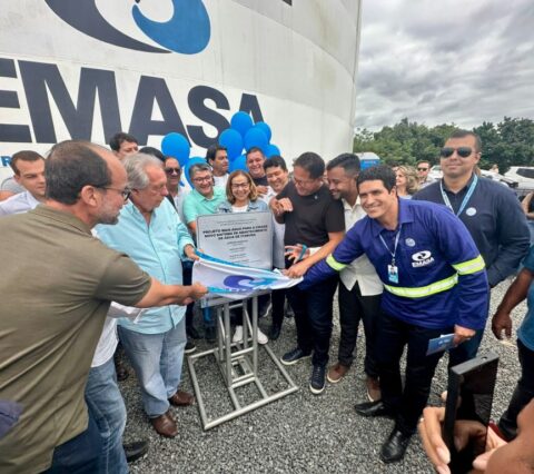 Prefeito Augusto Castro entrega segundo reservatório do Projeto Mais Água para Itabuna e reforça segurança hídrica da cidade
