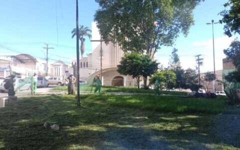 Prefeito Augusto Castro autoriza abertura de processo de concorrência pública para a requalificação da Praça Laura Conceição