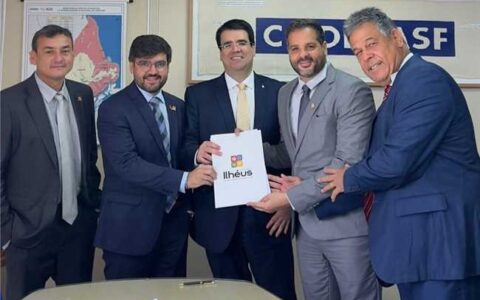 Prefeito Valderico Junior apresenta projetos de pesca e meio ambiente em Brasília