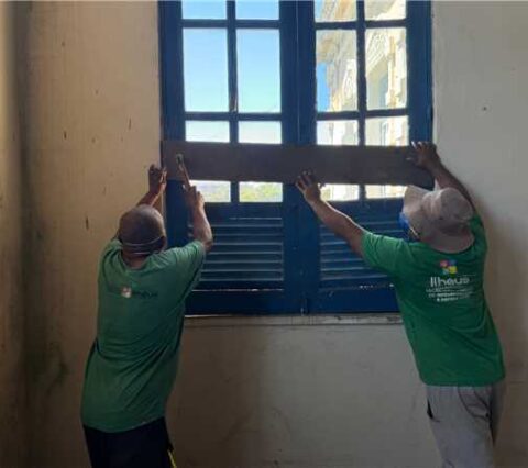 Prefeitura mantém ações de cuidado e vigilância no antigo Grupo Escolar General Osório