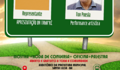 Faeg- Sul promove encontro cultural em Santa Luzia com oficinas , debates e apresetançoes culturais 