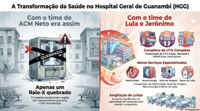 Fake news sobre hospital em Guanambi expõe má-fé de ACM Neto, critica Rosemberg