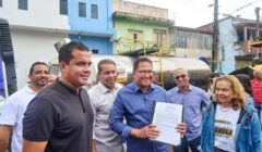 Prefeito Augusto Castro assina Ordem de Serviço e autoriza início das obras e serviços do Programa Pavimenta Itabuna no Fonseca