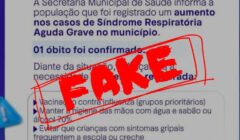 Prefeitura de Itabuna desmente notícia falsa sobre Síndrome Gripal Aguda divulgada em grupos de WhatsApp