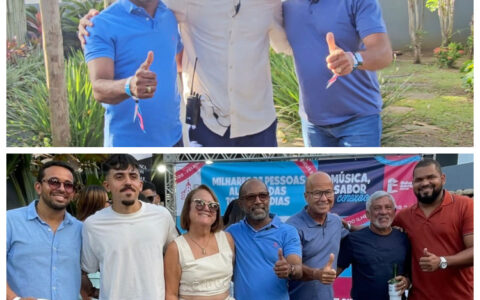 Bebeto Galvão prestigia 2ª edição da Feijoada do Ilhéus Eventos
