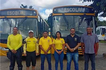 Sutram realiza fiscalização em veículos do transporte escolar em Ilhéus