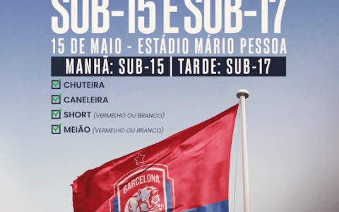 Barcelona de Ilhéus promove peneira para categorias de base no Estádio Mário Pessoa