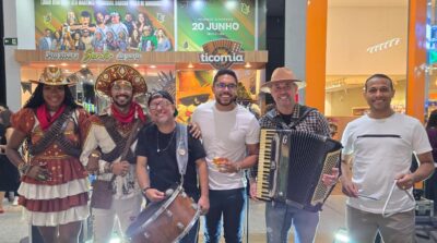 Forró Ticomia Inaugura Loja Oficial no Shopping Jequitibá, em Itabuna