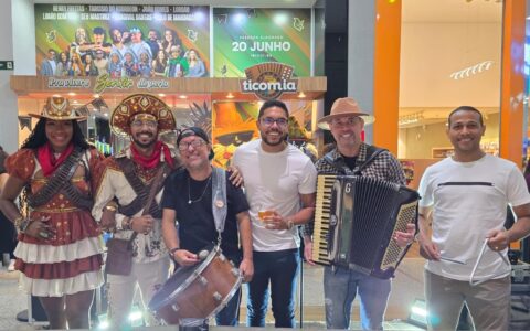 Forró Ticomia Inaugura Loja Oficial no Shopping Jequitibá, em Itabuna