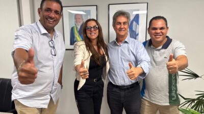 Marão e Soane Galvão solicitam na Seinfra a conclusão de importantes obras na região
