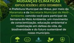 Prefeitura de Ilhéus realiza Semana do Meio Ambiente com ações educativas e troca sustentável