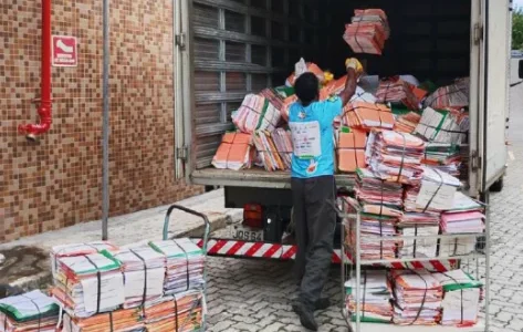 Seção Judiciária da Bahia elimina mais de 10 toneladas de documentos e reforça práticas sustentáveis