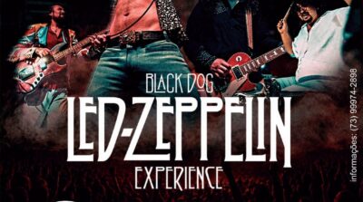 ÚLTIMOS INGRESSOS: Black Dog Experience traz maior tributo internacional ao Led Zeppelin para o I Rock em Ilhéus