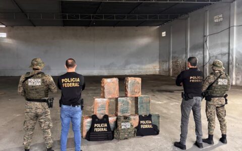 Forças Federal e Estadual da Segurança Pública apreendem 300kg de cocaína