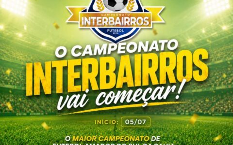 25º Campeonato Interbairros de Futebol de Itabuna começa domingo com 36 seleções