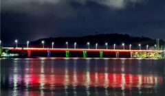 Ponte Lomanto Júnior recebe iluminação moderna e ganha destaque na paisagem de Ilhéus