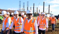 Ponte Salvador-Itaparica: governador acompanha avanço e movimentação no canteiro de São Roque Paraguaçu, em Maragogipe