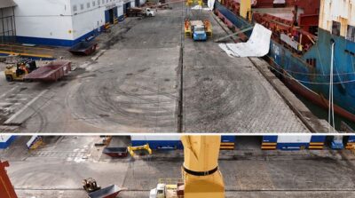 Porto de Ilhéus realiza a primeira movimentação de óxido de magnésio de sua história