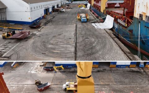 Porto de Ilhéus realiza a primeira movimentação de óxido de magnésio de sua história