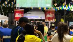 Prefeitura instala telões no Food Park e Avenida Litorânea para estreia do Brasil na Copa do Mundo